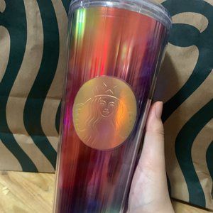 Starbucks Summer 2021 Rainbow Kaleidoscope 24oz